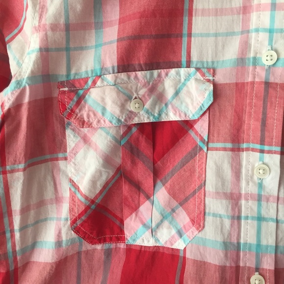 Plaid Button Down by Express - Picture 4 of 4
